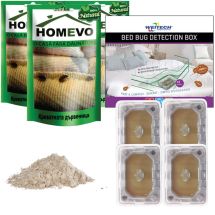 Комплект за борба с дървеници органичен препарат Homevo и капани Weitech - Otrovi