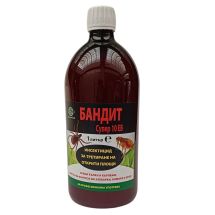 Бандит Супер 10 ЕВ Против кърлежи, бълхи, хлебарки и мухи 1литър - Otrovi