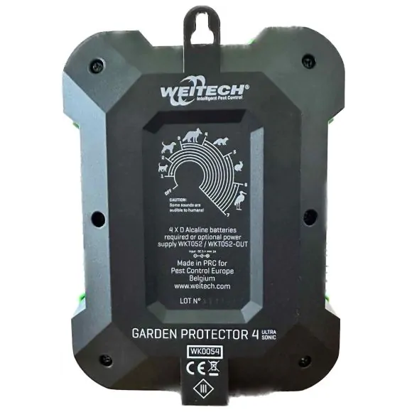 Уред против котки, куета и диви животни weitech garden proptector